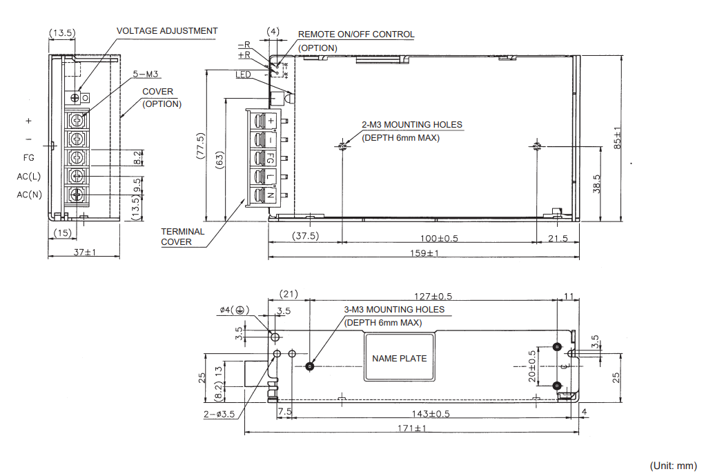 kích thước JWS50-12/A