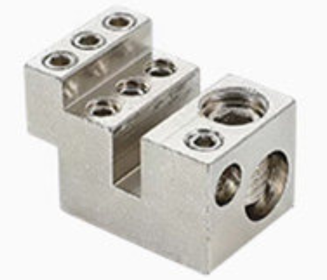 Khối tiếp điểm kim loại bên trong cầu đấu UKK-125A