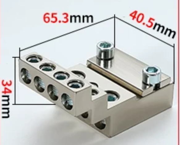 Cấu tạo thanh dẫn điện cầu đấu UKK-500A