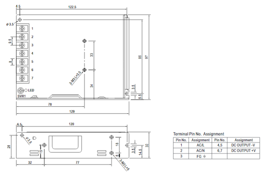 Kich thuoc LRS100-24 meanwell