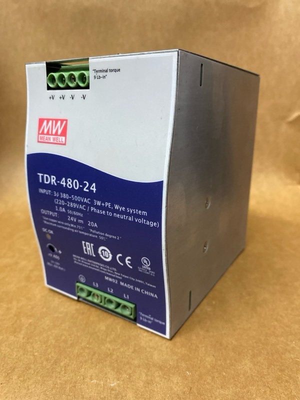 Nguồn DIN Rail 24V 20A