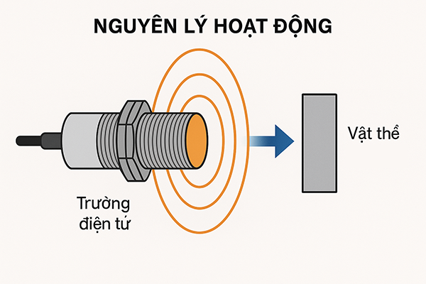 Nguyên lý hoạt động của cảm biến tiệm cận