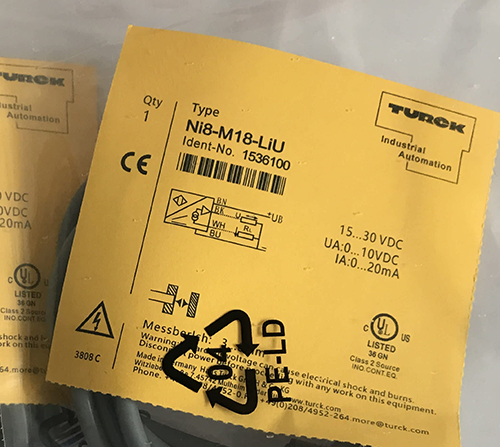 Hình ảnh sản phẩm Turck NI8-M18-LIU góc nhìn tổng thể