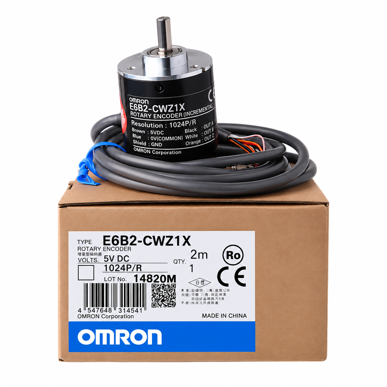 Encoder OMRON E6B2-CWZ1X 1024P/R - Hình ảnh sản phẩm