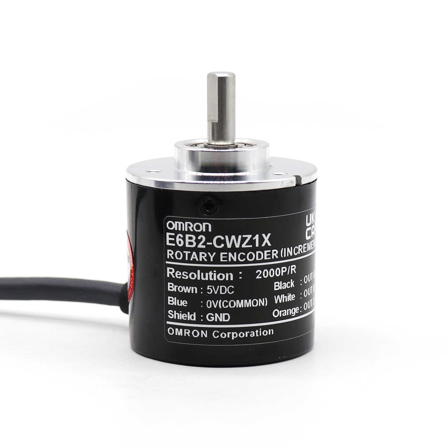 Encoder OMRON E6B2-CWZ1X nhãn thông số phiên bản 2000 PPR