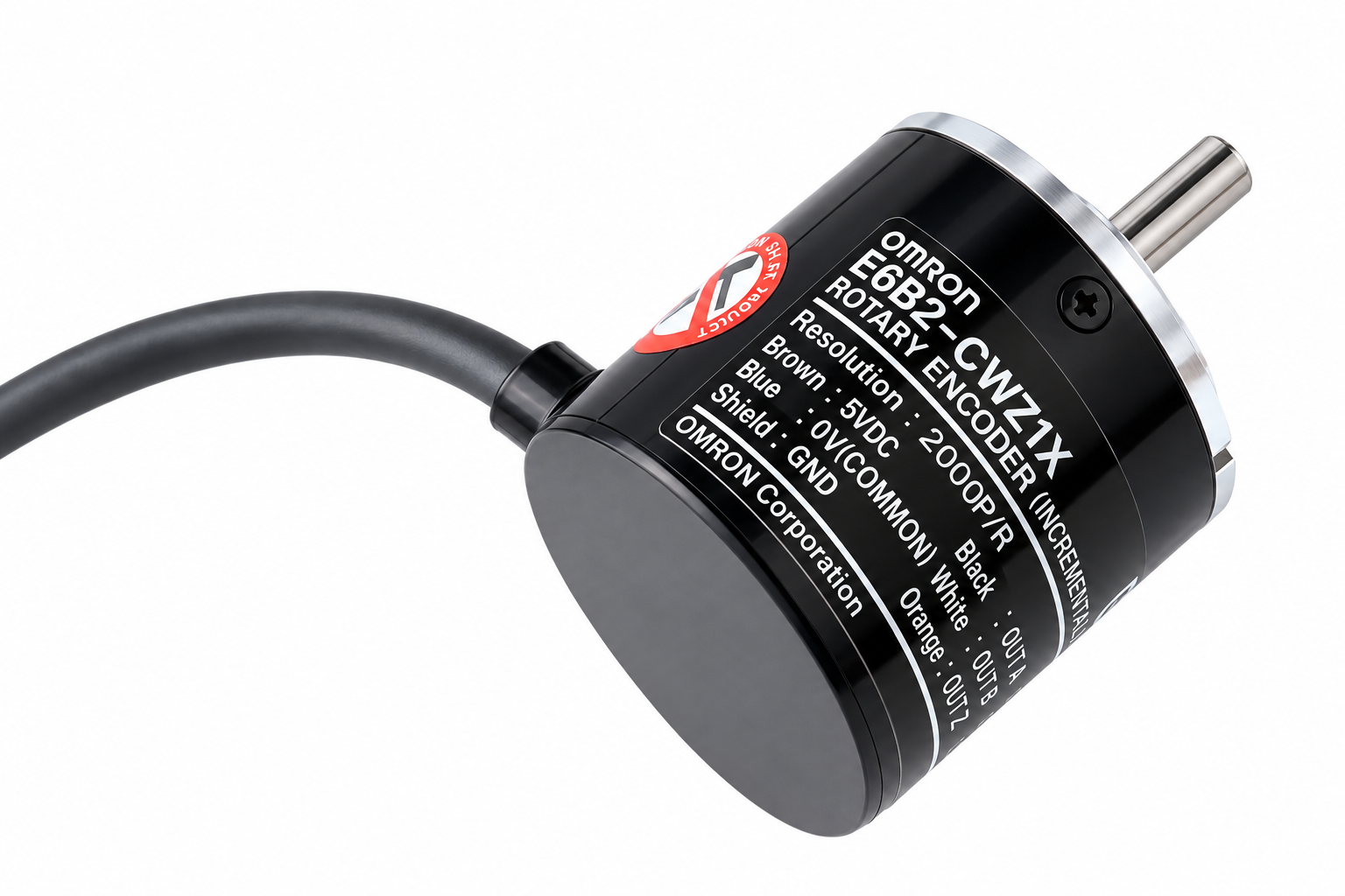 Encoder OMRON E6B2-CWZ1X chụp góc nghiêng