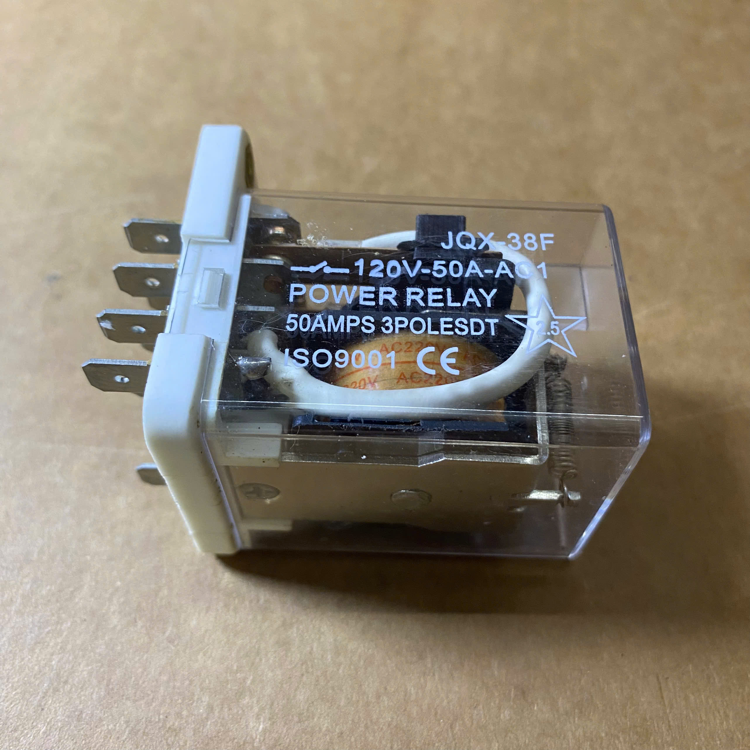 Rơ le công suất JQX-38F 40A RAYEX - hình ảnh chi tiết