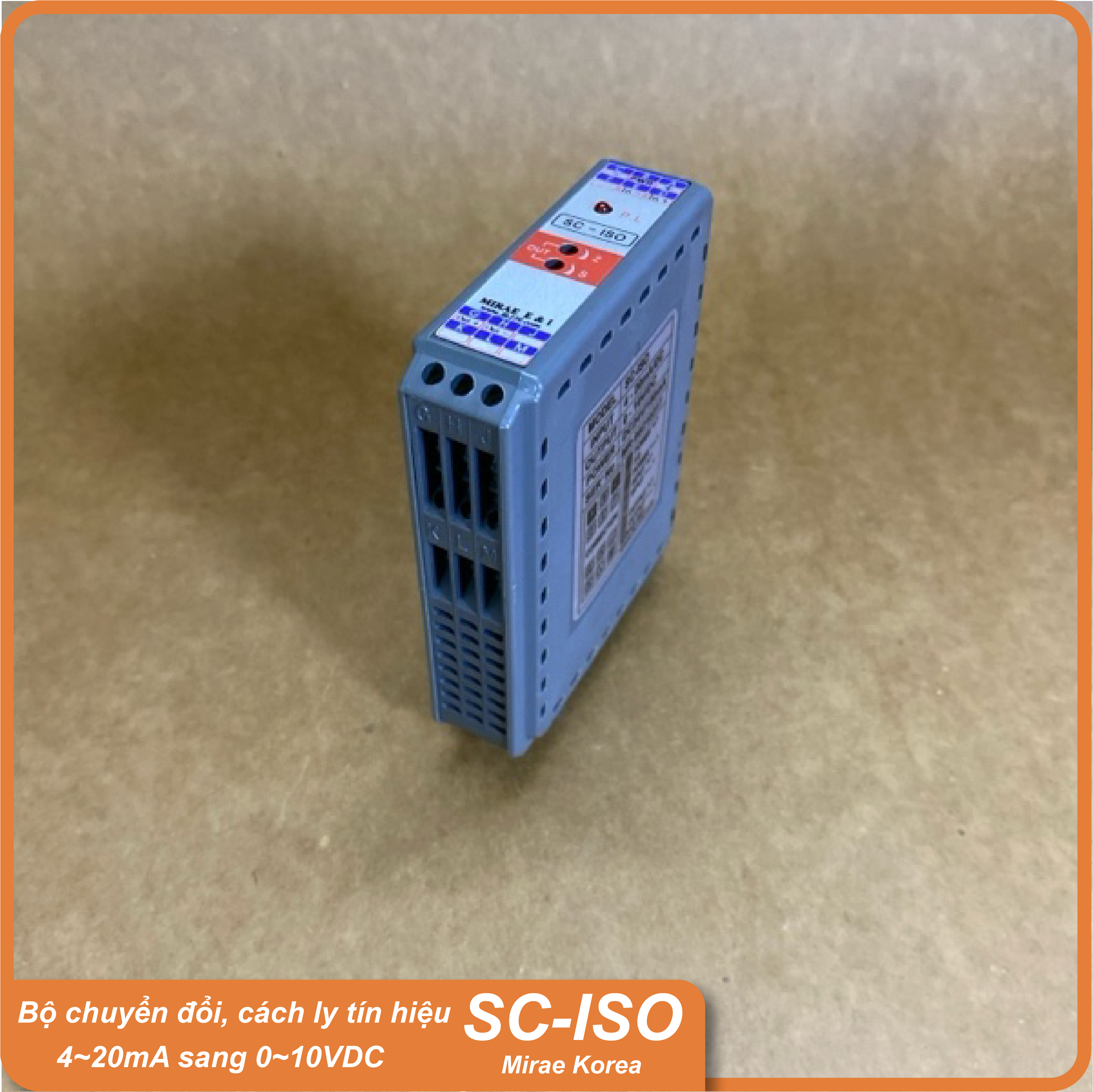 SC-ISO Mirae đấu nối dễ dàng, cài đặt đơn giản