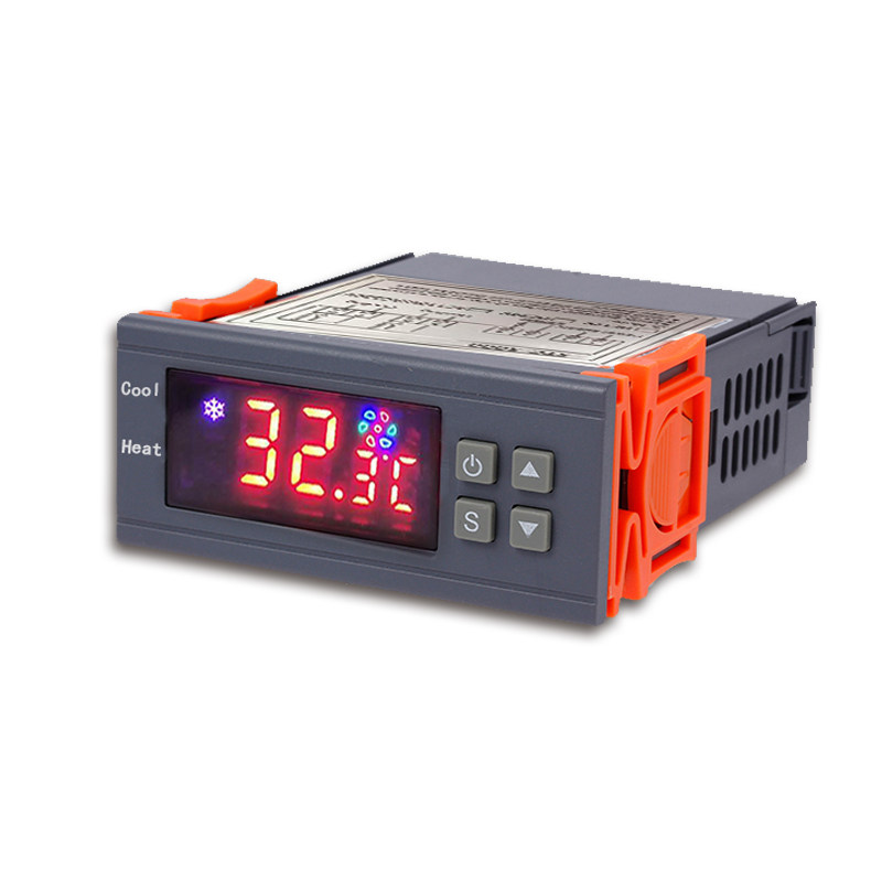 Hình ảnh thực tế bộ điều khiển nhiệt độ STC-3000 góc nhìn tổng thể