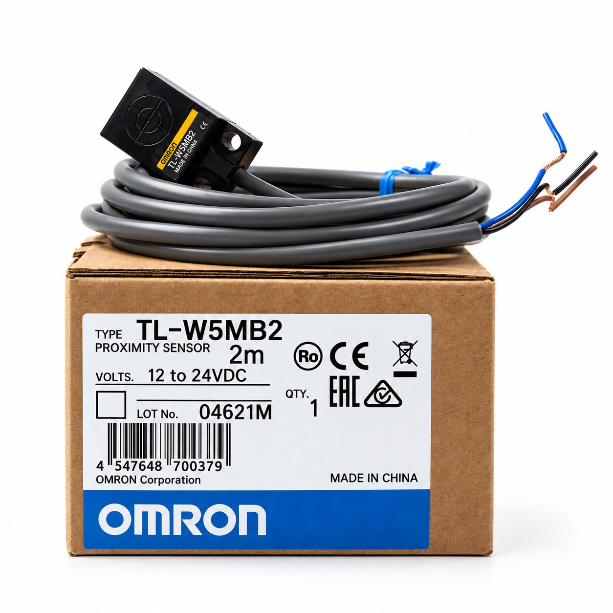 Cảm biến tiệm cận Omron TL-W5MB2 5mm PNP NC