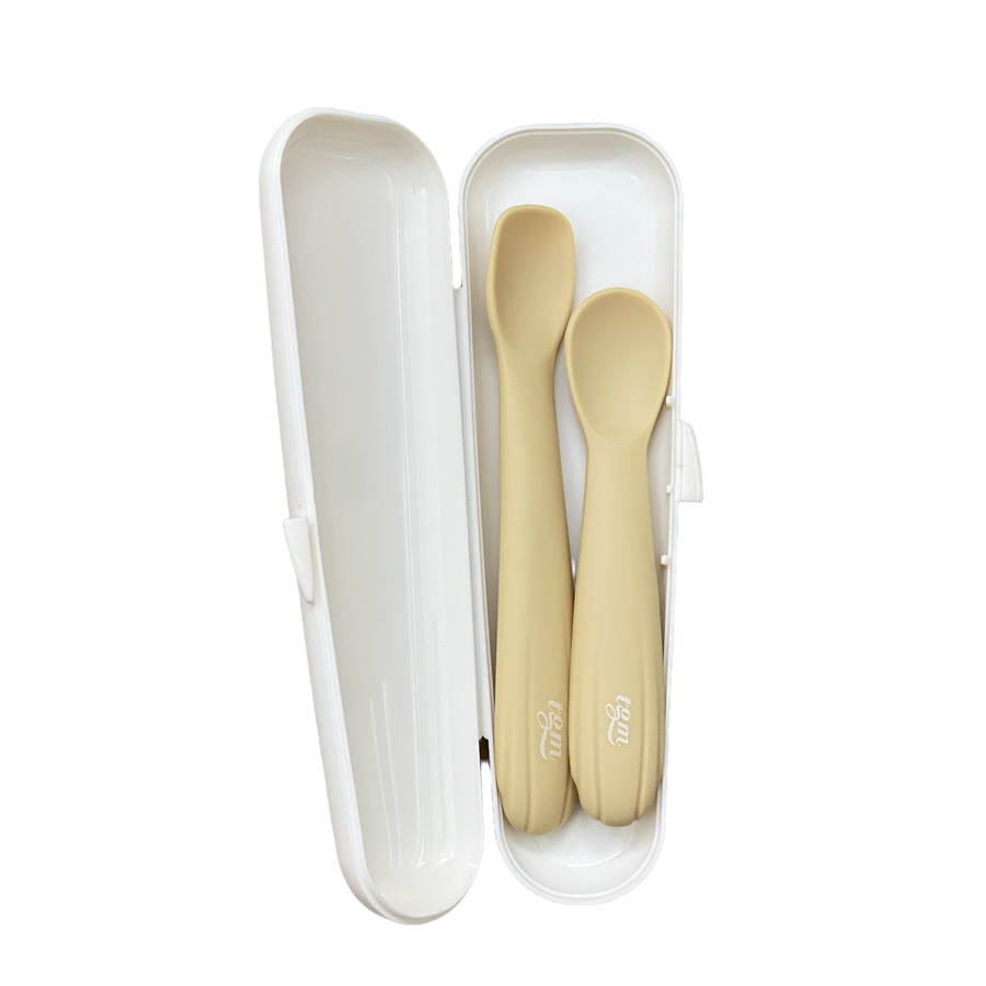 Set thìa ăn dặm Silicon TGM