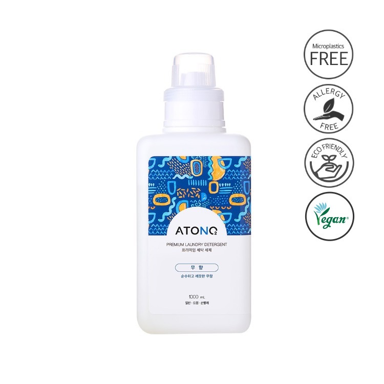Nước giặt thuần chay Atono2 cho da nhạy cảm 1000ml