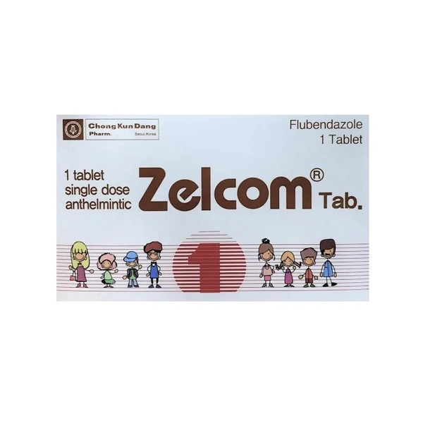 Viên tẩy giun Zelcom Hàn Quốc (2 tuổi+)