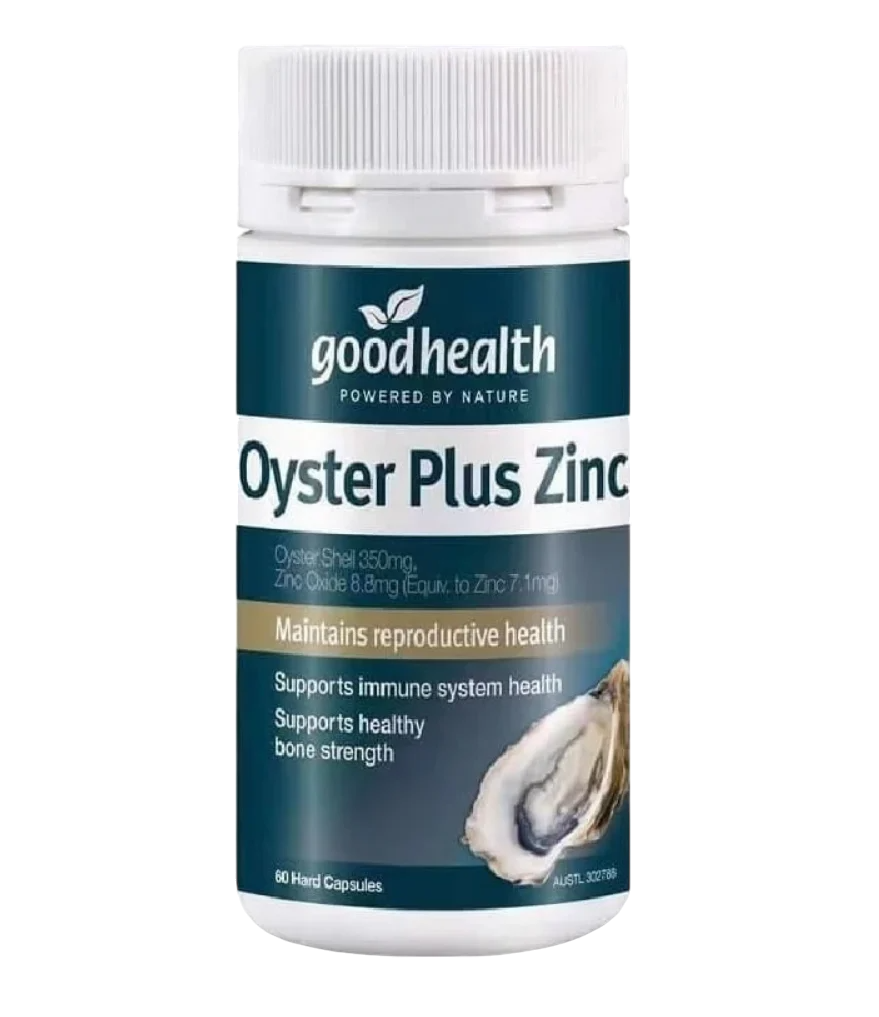 Tinh chất hàu Oyster Plus ZinC tăng cường sinh lý cho Nam (60 viên)