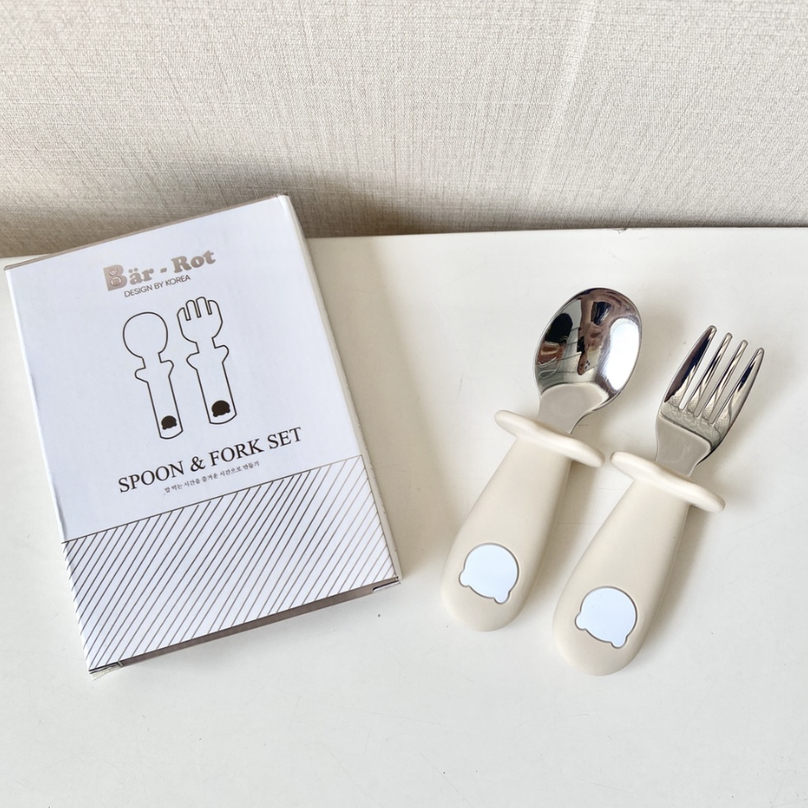 Set thìa dĩa gấu Bar-Rot kèm hộp đựng