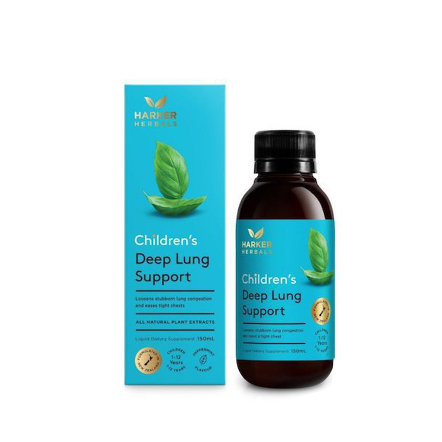 Siro đẩy đờm Harker Herbals Deep Lung Support