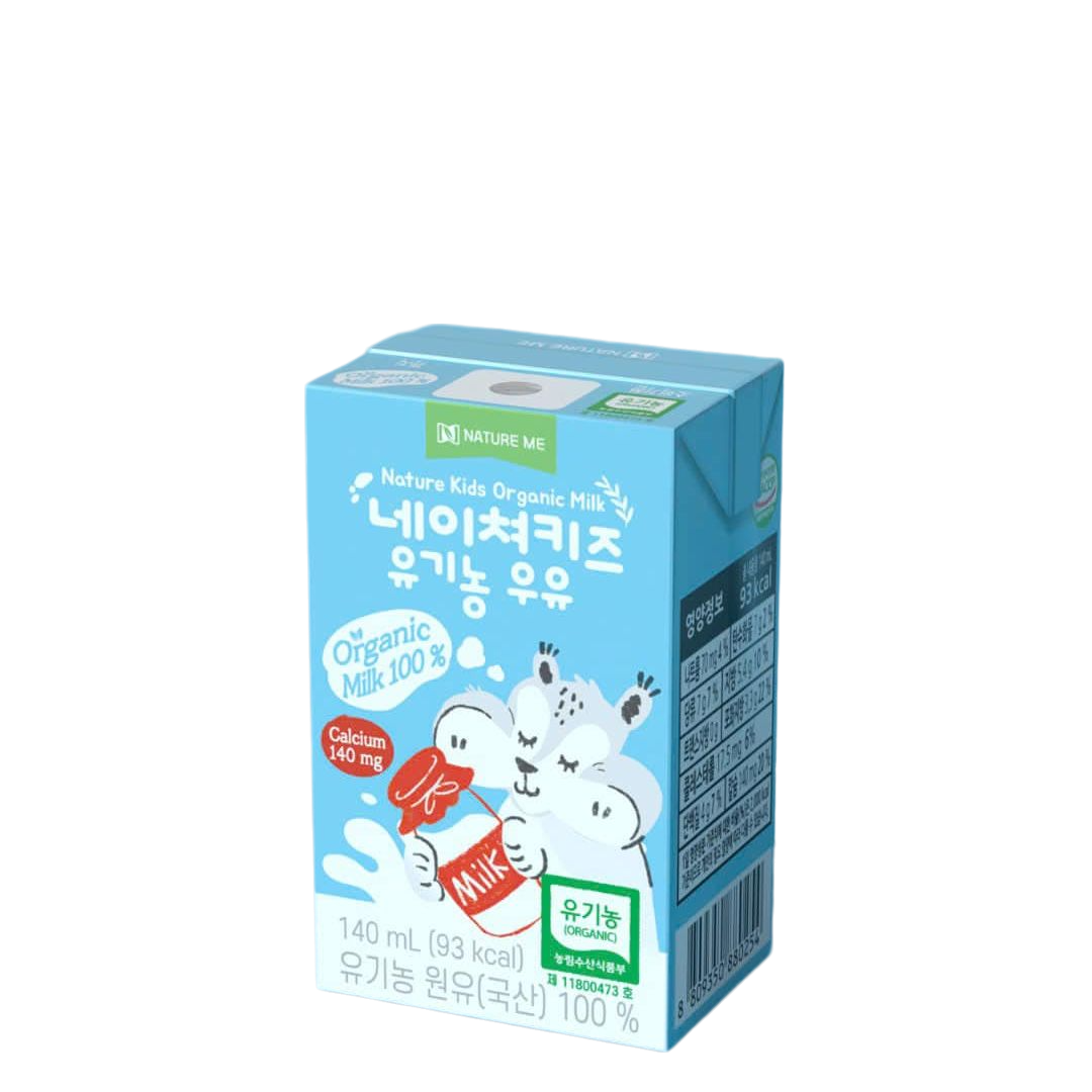 Sữa tươi Nature Kids Organic 140ml (1 tuổi+) Vị nguyên kem
