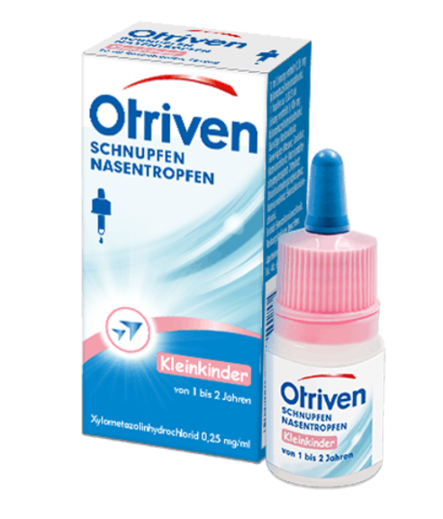 Nhỏ mũi Otriven trị ngạt mũi