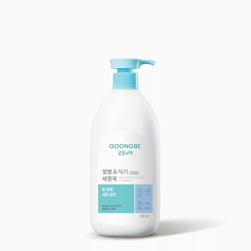 Nước Rửa Bình Sữa và Trái Cây Khử Mùi Kháng Khuẩn GOONGBE 500ml