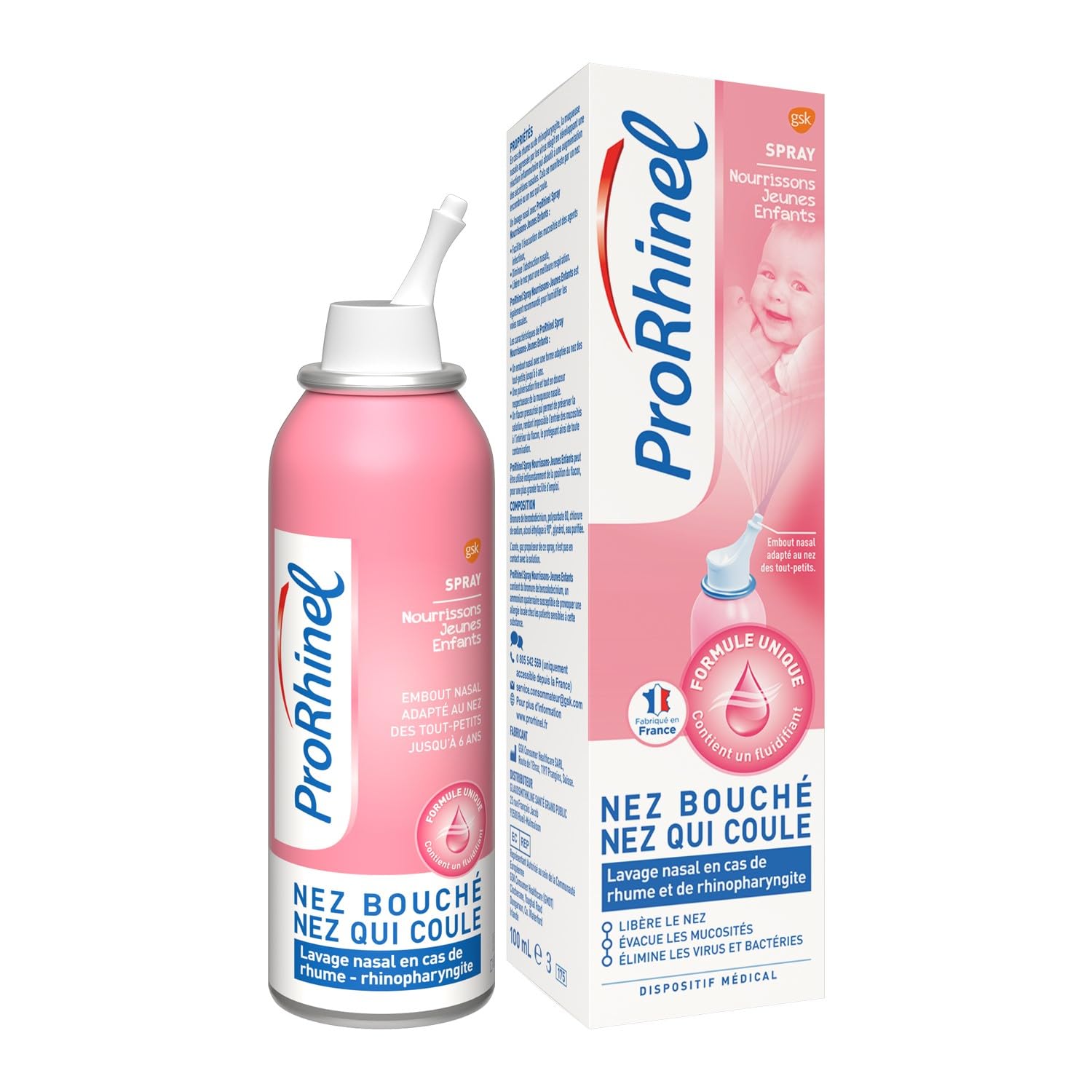 Xịt mũi Prorhinel Pháp (0 tháng+)