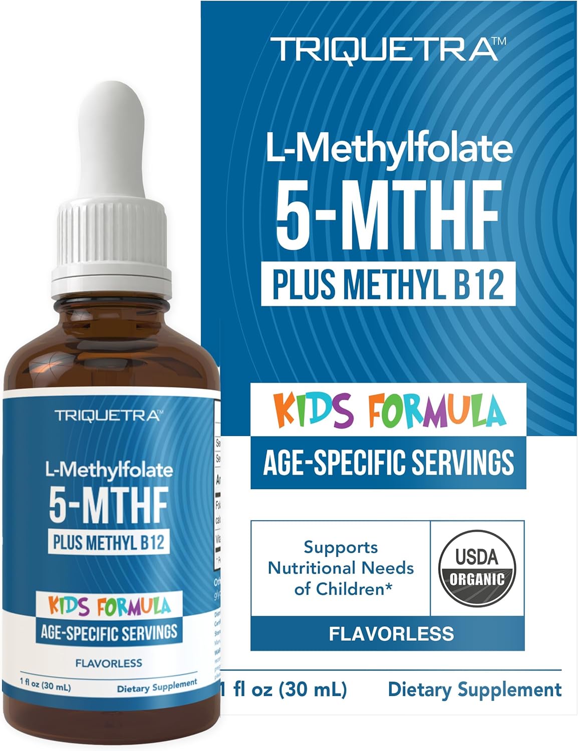 Siro Organic Kids Methylfolate 5-MTHF B12 30ml (1-18 tuổi)