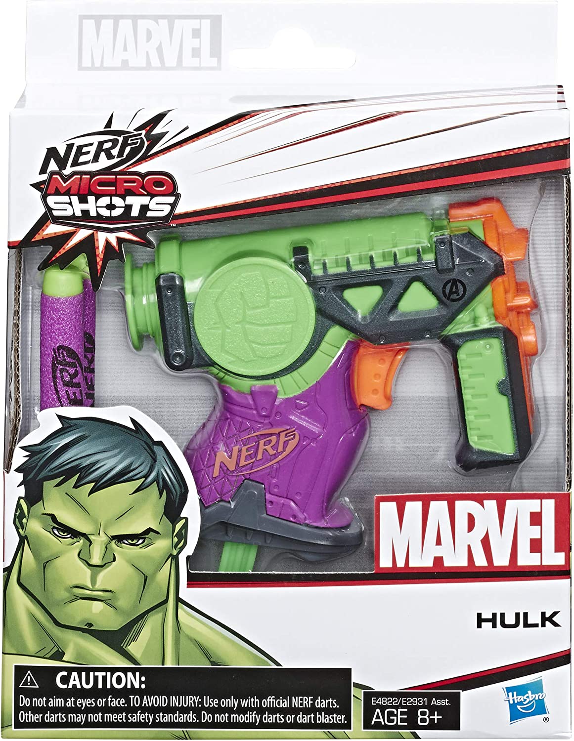Súng đồ chơi Nerf Microshot Hulk