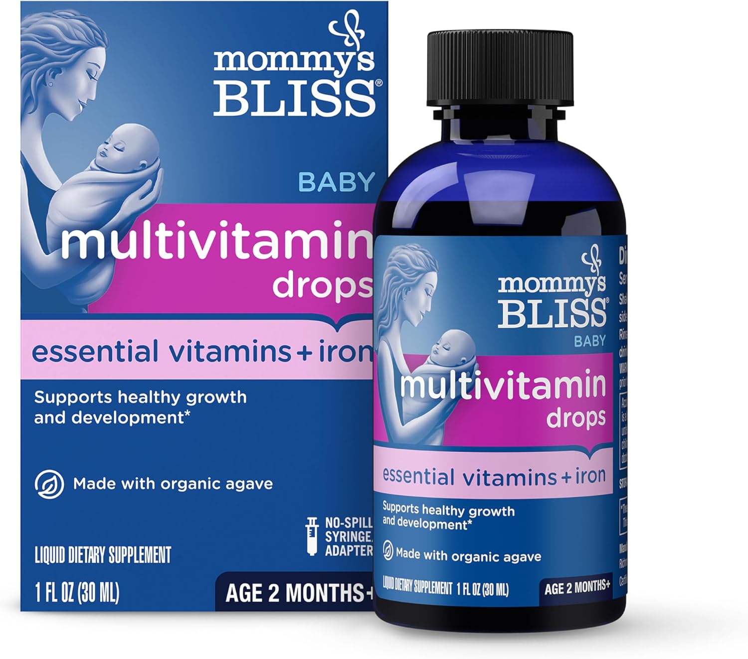 Vitamin tổng hợp + sắt Mommy's Bliss 30ml Mỹ (2 tháng+)