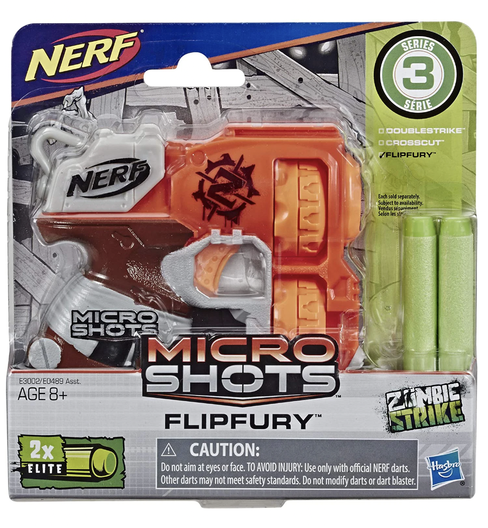 Súng đồ chơi Nerf Microshot Zombie Strike Flipfury