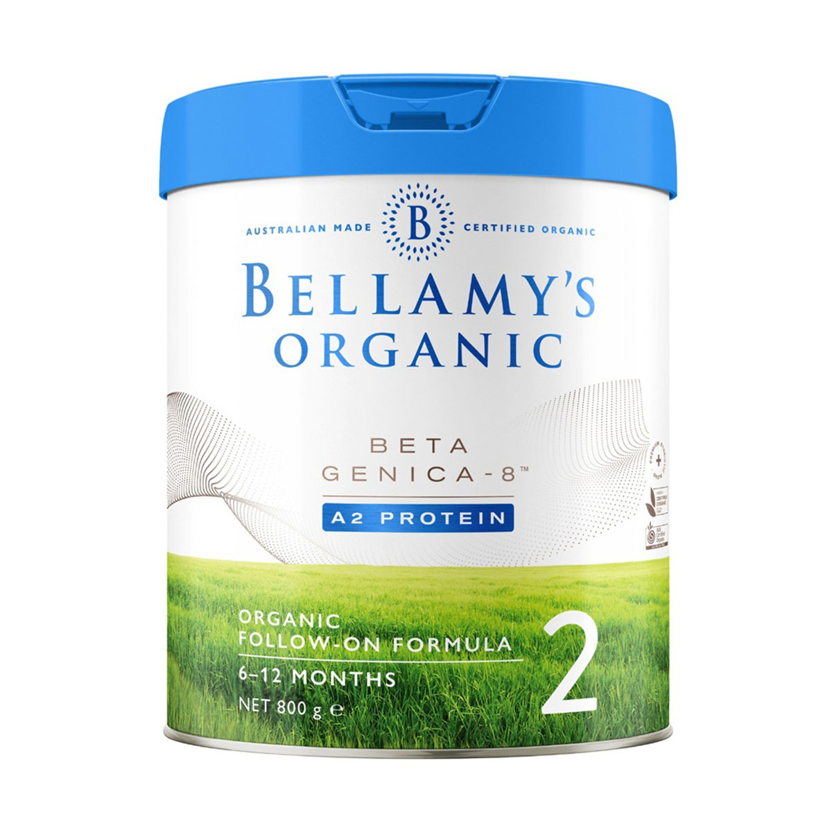 Sữa hữu cơ BELLAMY'S ORGANIC A2 số 2 800g (6 - 12 tháng)