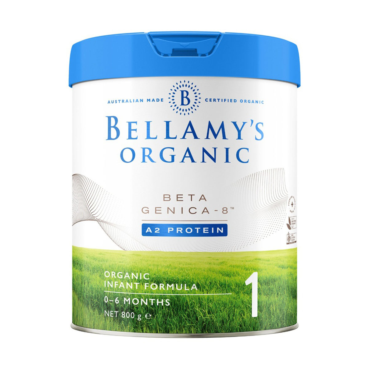 Sữa hữu cơ BELLAMY'S ORGANIC A2 số 1 800g (0 - 6 tháng)