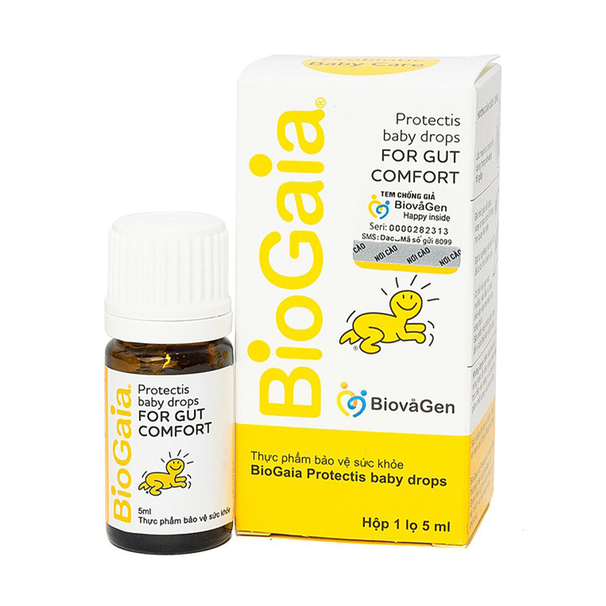 Men vi sinh Biogaia Drops nhập khẩu Thuỵ Điển