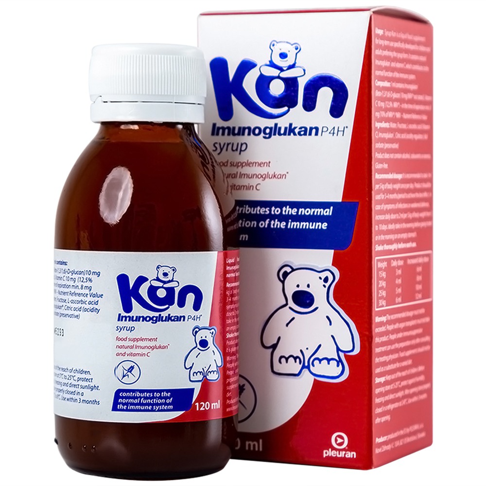 Siro tăng đề kháng Imuno Glukan 120ml