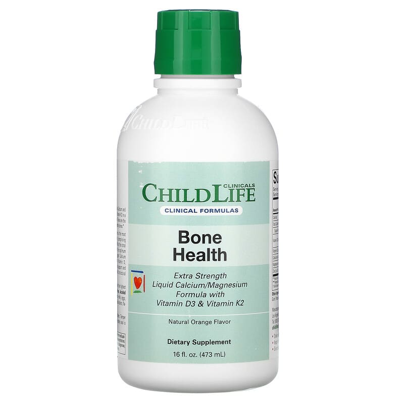 Canxi Childlife Bone Health D3K2 473ml (6 tháng+)