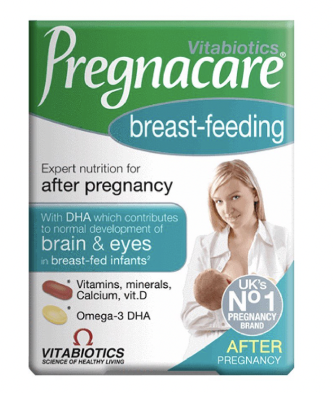 Vitamin Pregnacare breast feeding cho mẹ sau sinh