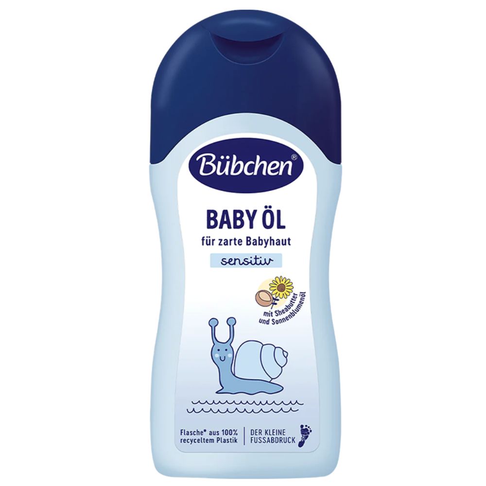 Dầu massage thuần chay Bubchen Baby Oil 200ml (0m +)