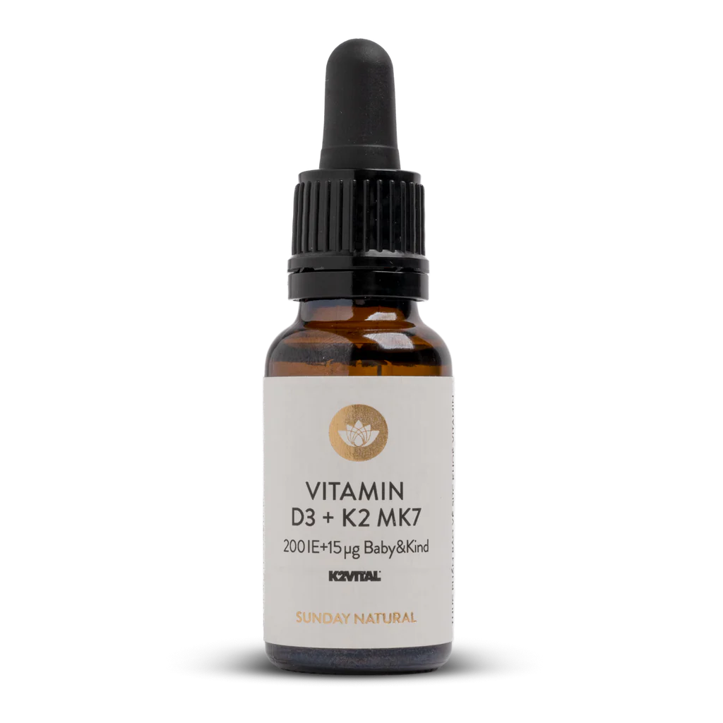 Vitamin D3K2 MK7 Sunday Natural Đức (0 tháng+)