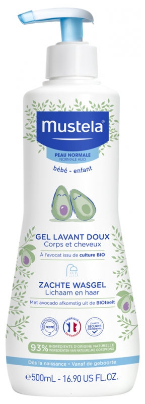 Sữa tắm Mustela Pháp 500ml