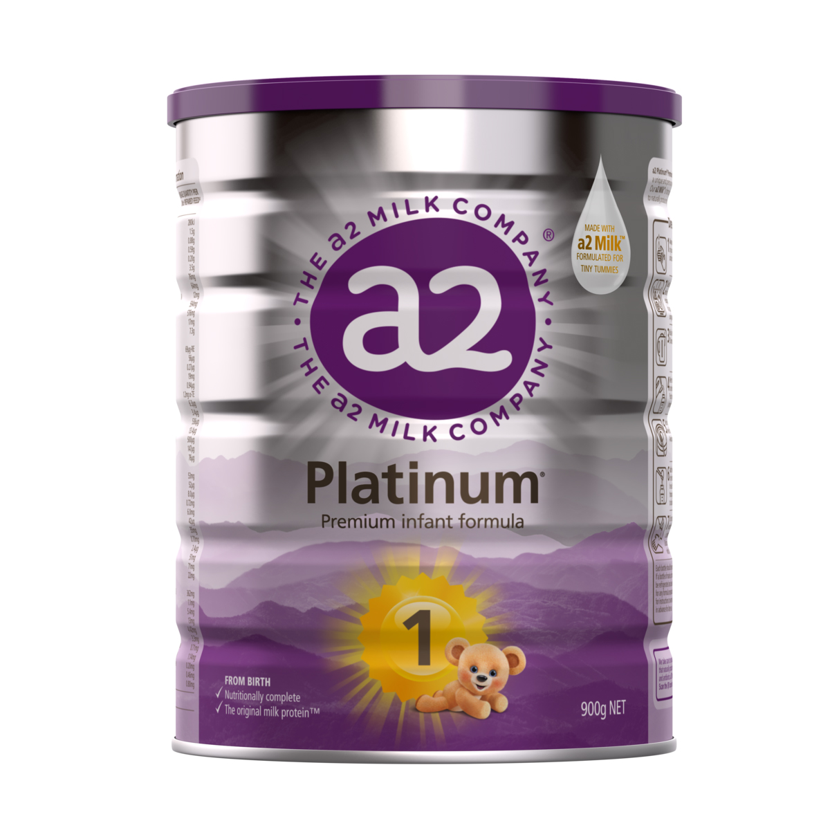 Sữa A2 Platinum số 1 900g (0 - 6 tháng)