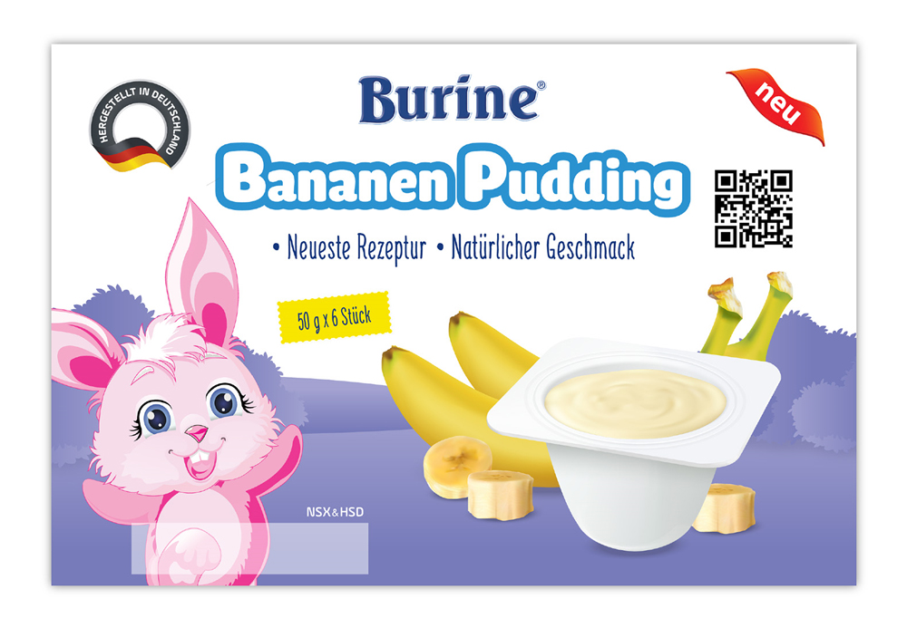 Pudding Burine (6 tháng+)