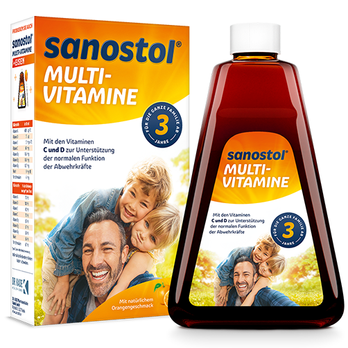 Vitamin tổng hợp Sanostol Đức số 3 460ml (3-6 tuổi)