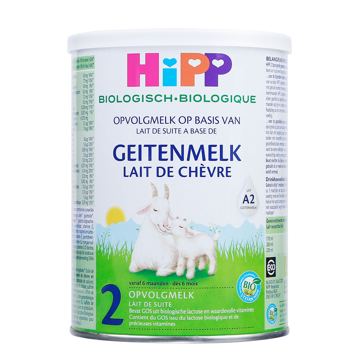 Sữa Hipp dê Organic số 2 400g cho bé 6-12 tháng