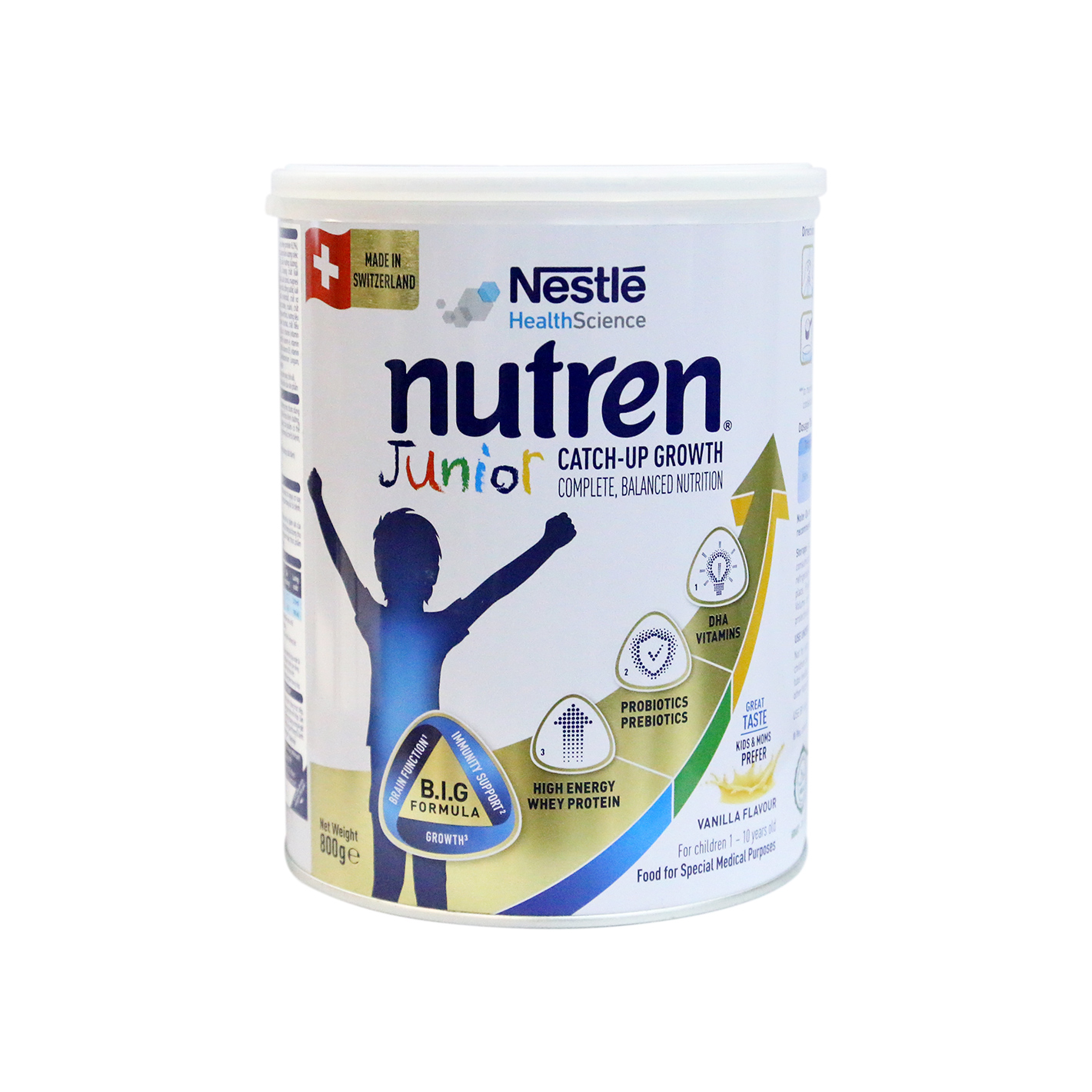 Sữa bột Nutren Junior hộp 800g Nestlé cho bé từ 1 tuổi