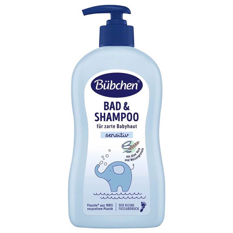 Sữa tắm gội Bubchen Bad & Shampoo 400ml 0M+