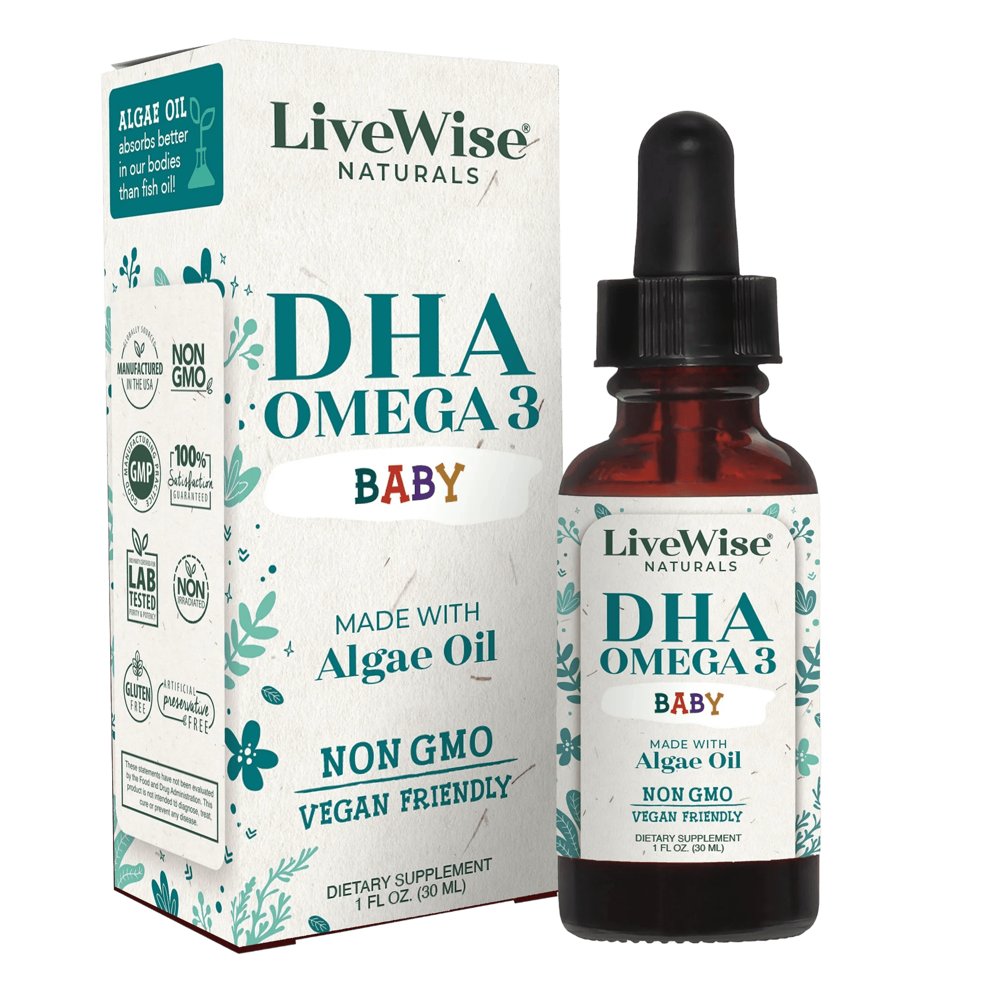Bổ sung DHA OMEGA 3 LiveWise thuần chay