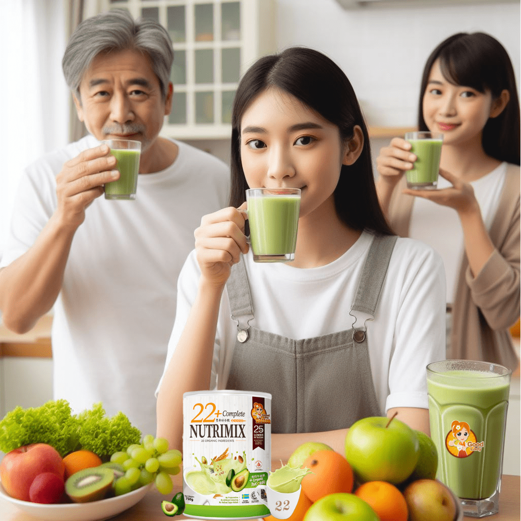 GÓC “FLEXING” THÀNH PHẦN ĐỈNH CỦA CHÓP CHỈ CÓ TRONG NGŨ CỐC 22 NUTRIMIX