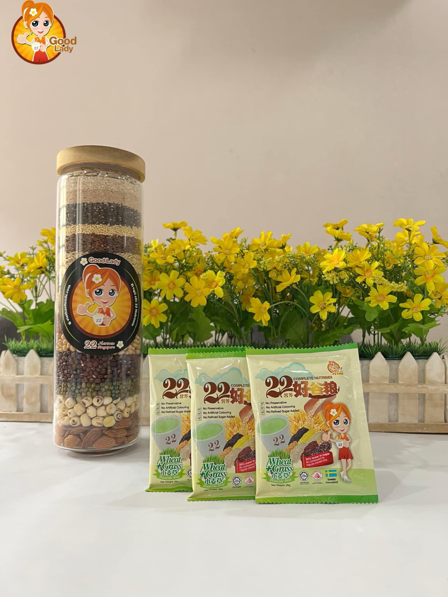 Nhà sản xuất bột ngũ cốc giàu chất xơ - Việt Hân