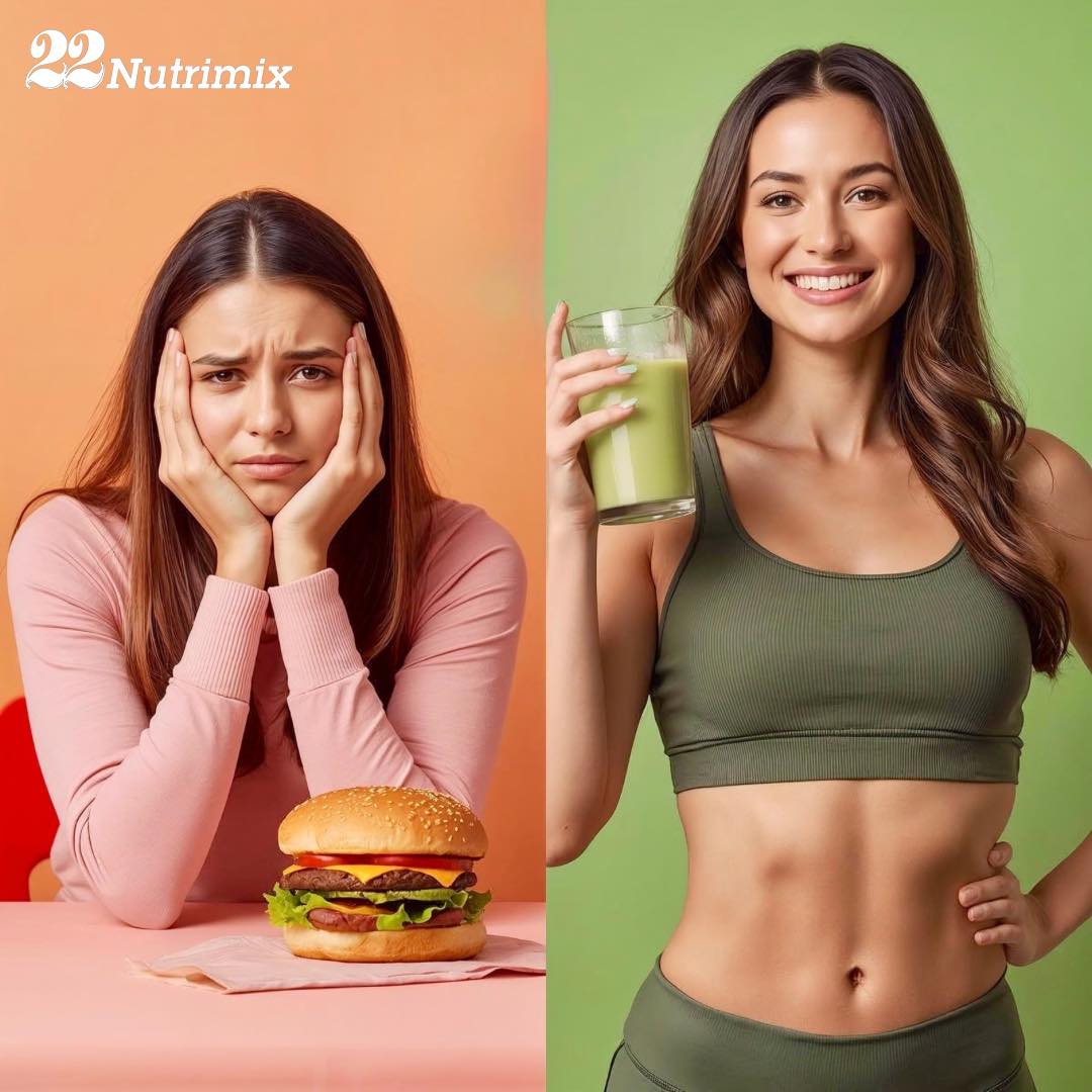 🌿 Ngũ cốc 22 Nutrimix Singapore – Giảm cân khoa học, không lo thiếu chất 🌿