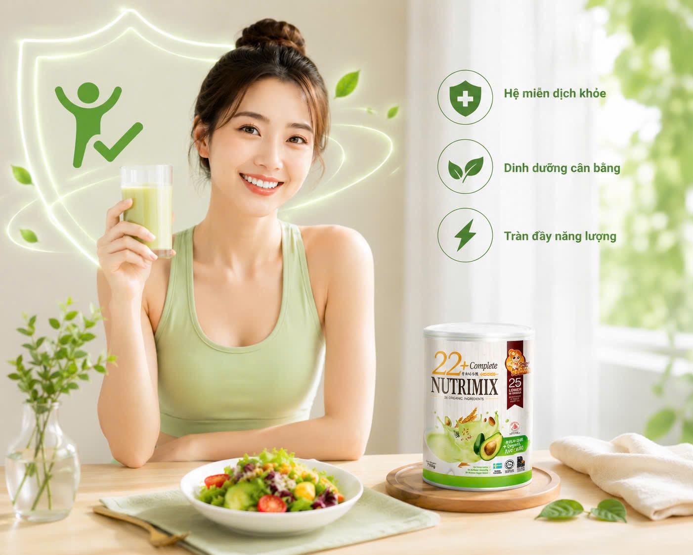 Miễn dịch khỏe không đến từ may mắn. Đó là kết quả của sự nuôi dưỡng mỗi ngày.
