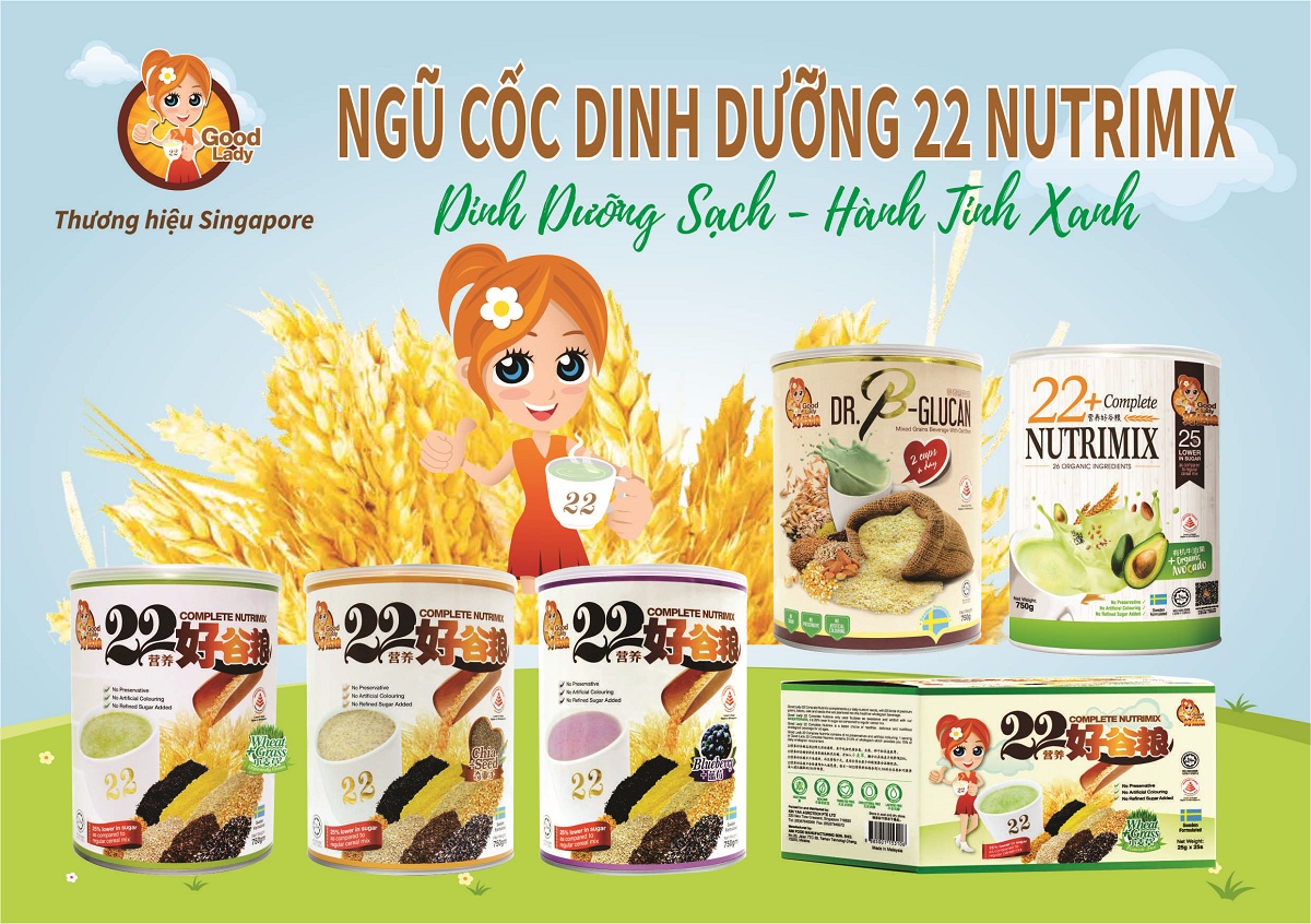 KHỞI ĐẦU NGÀY MỚI VỚI 22 NUTRIMIX!