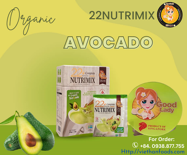 Ngũ cốc dinh dưỡng organic 22 Nutrimix từ công ty nhập khẩu Việt Hân 20230711204003944-1